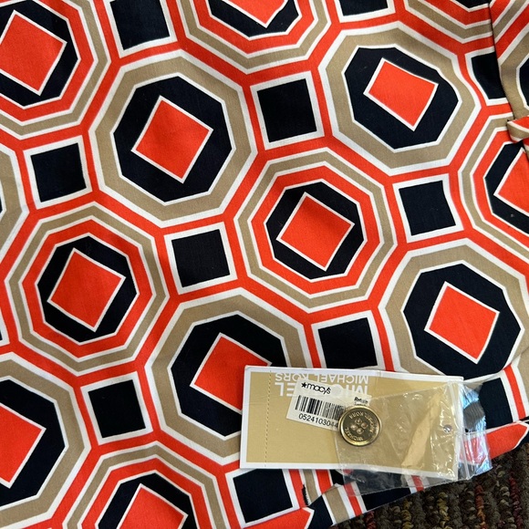 Michael Kors Geo Print Chino Shorts - Picture 3 of 6